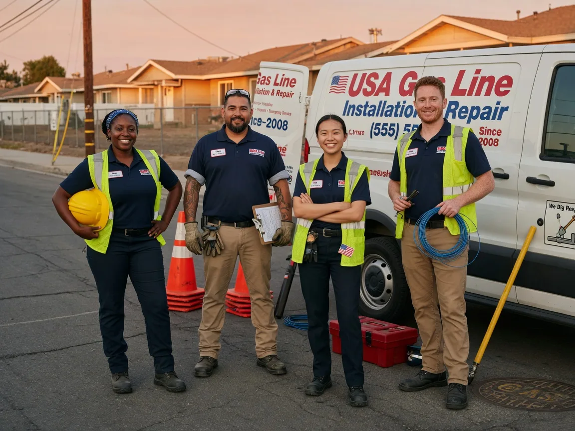 Gas Line Installation company in Roanoke, VA